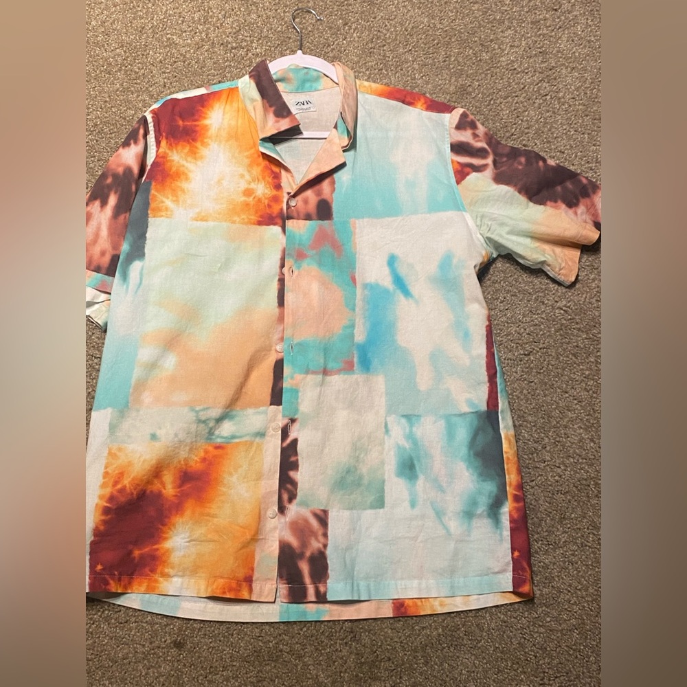 Zara Mens Button down Size Medium